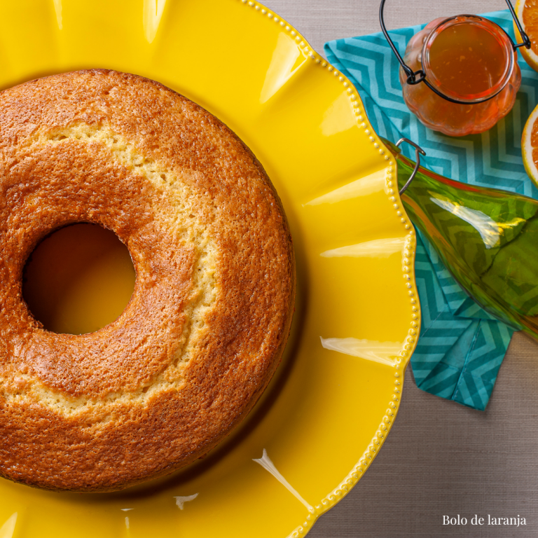 Como fazer bolo de laranja fofinho