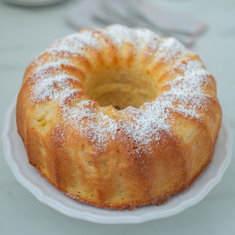 bolo de limão fácil e fofinho